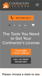 Mobile Screenshot of contractors-license.com